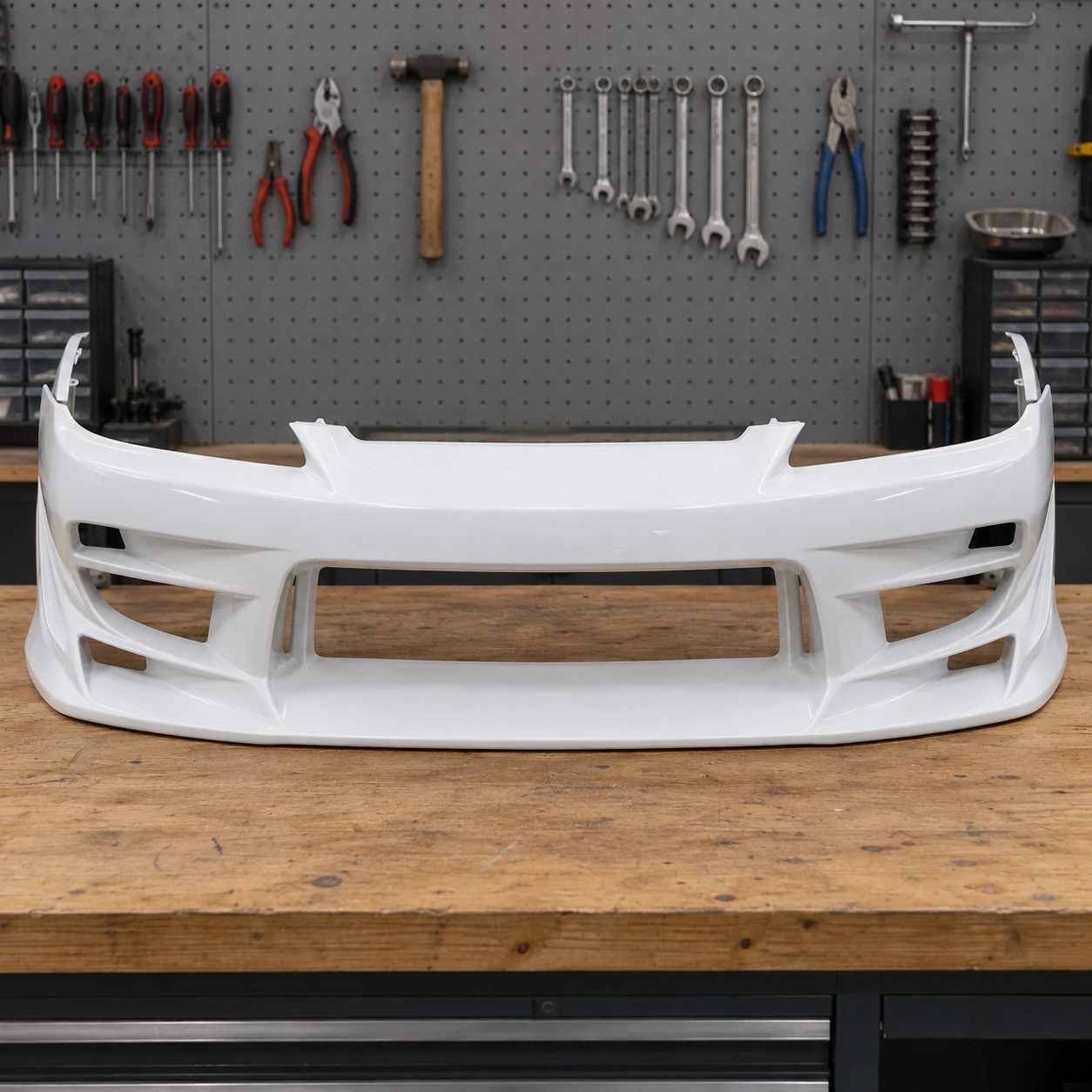 VERTEX EDGE 6-Piece Full Kit For Nissa RPS13/RS13 180SX (One Eighty) to S15 FCS  (S15 Face Conversion 6-Piece Full Kit)
