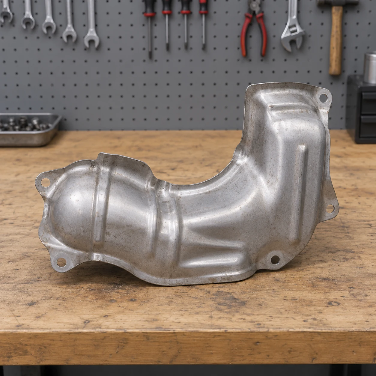 Subaru COVER-EXHAUST MANIFOLD INNER,LEFT 14090AA000 14090AA000