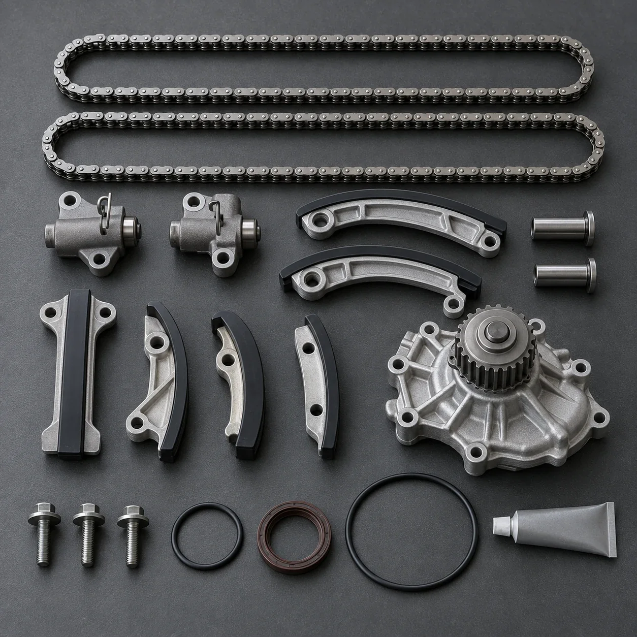 Early Legacy Lancaster H6 complete timing-chain service